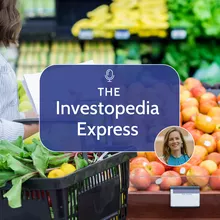 Image of a woman shopping at a grocery store